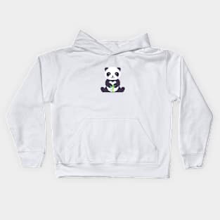 Pixel Panda Kids Hoodie